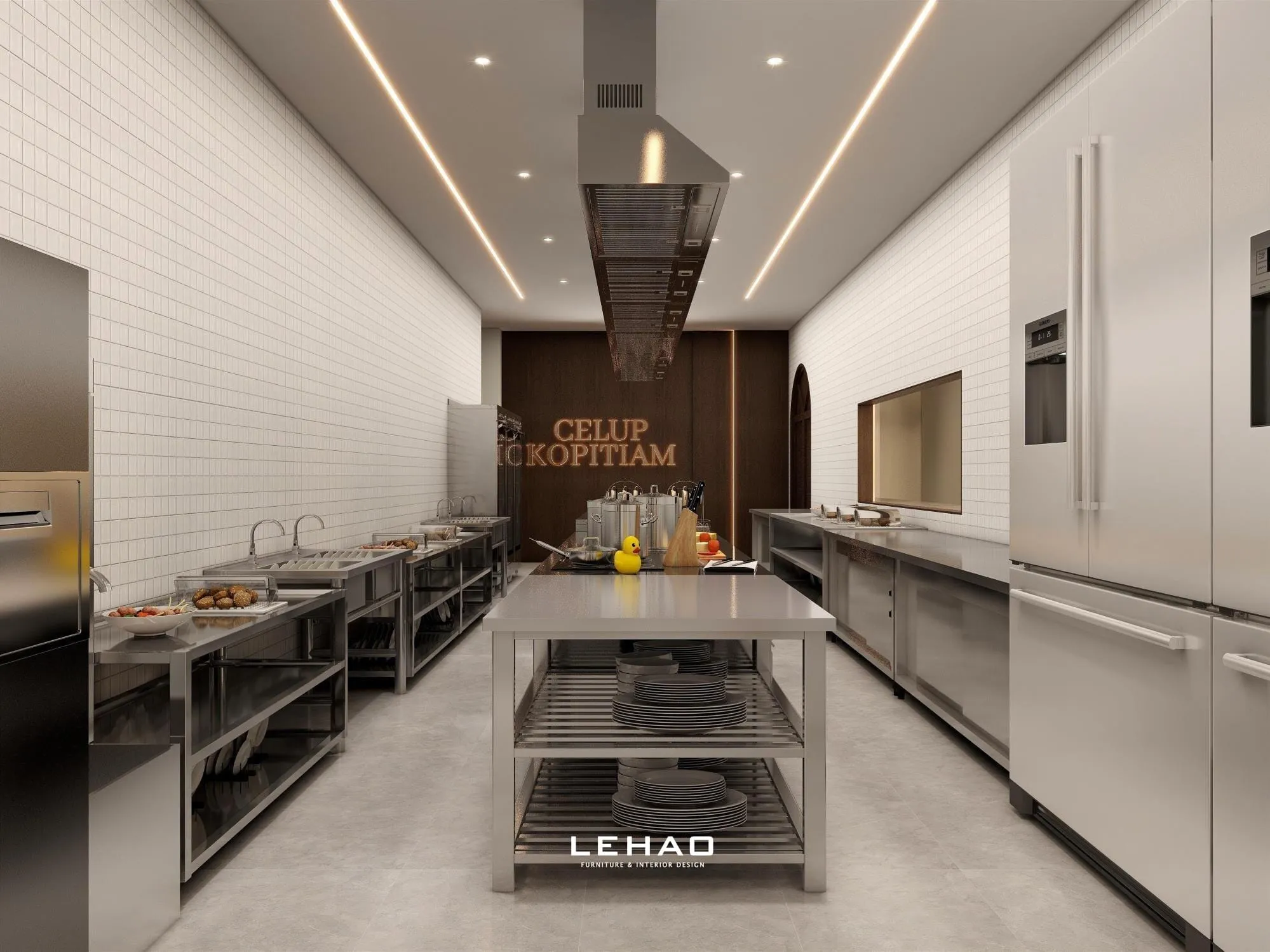 Celup Kopitiam · 3D 设计图 4