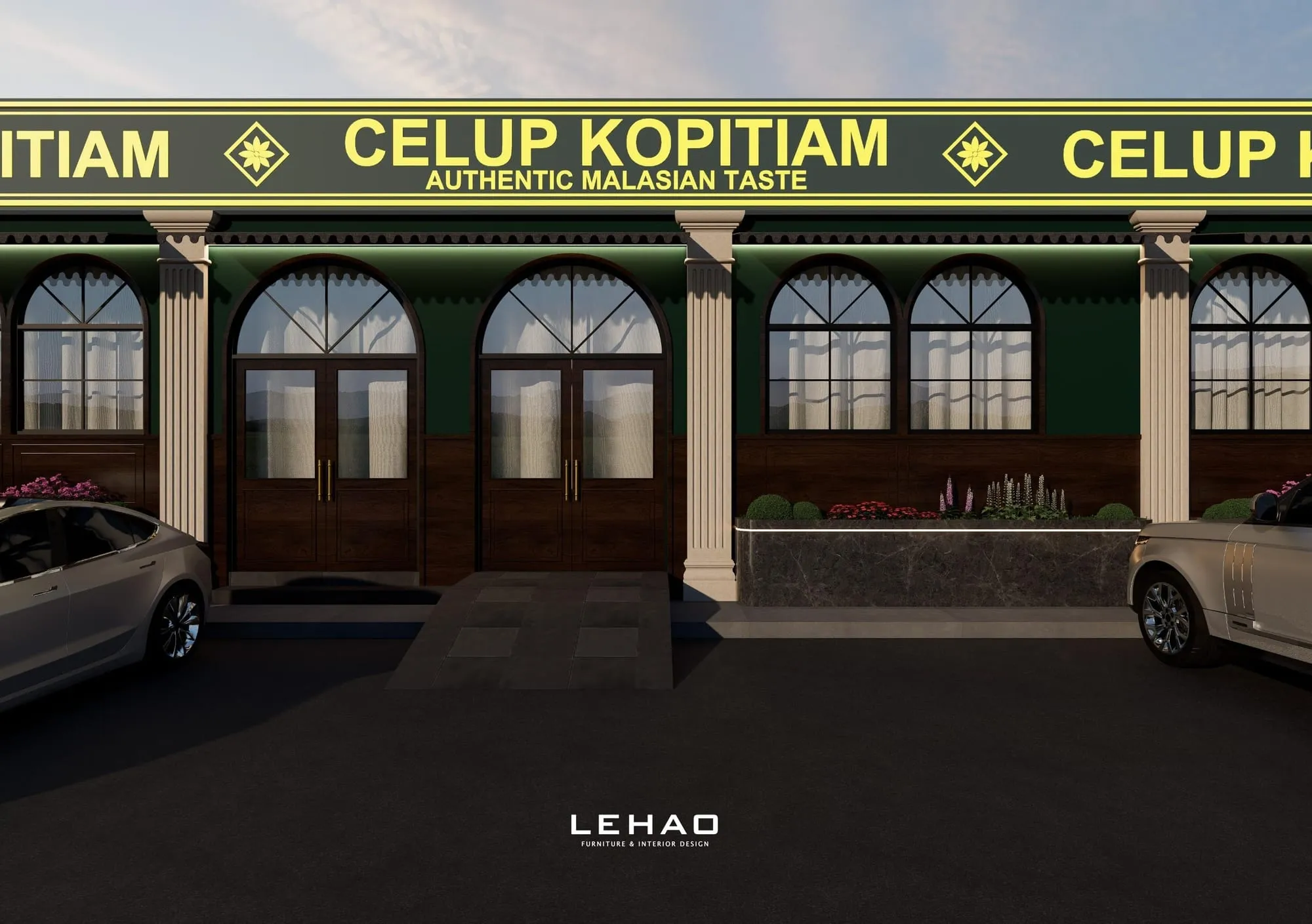 Celup Kopitiam · 3D 设计图 26